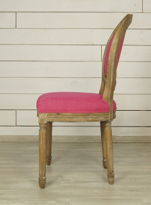 Деревянный стул ETG-Home массив дуба розовый Фото 3