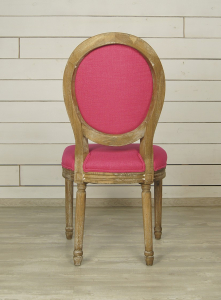 Деревянный стул ETG-Home массив дуба розовый Фото 4