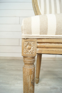 Деревянный стул ETG-Home массив дуба светлый дуб Фото 4