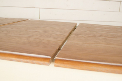 Деревянный обеденный стол ETG-Home массив березы бежевый Фото 5