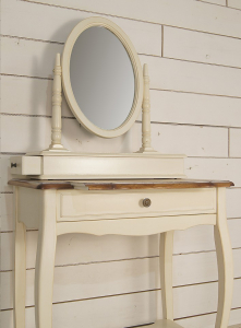 Туалетный столик с зеркалом ETG-Home массив березы бежевый Фото 6