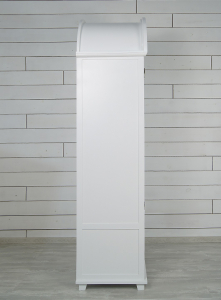 Одностворчатый шкаф ETG-Home массив березы белый Фото 5
