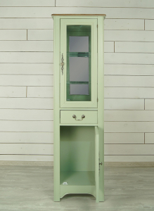 Шкаф-витрина ETG-Home массив березы оливковый Фото 2