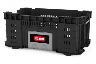Ящик для инструментов Keter 22 Gear Crate пластик, металл черный Фото 1