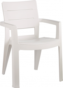 Кресло пластиковое Keter Ibiza полипропилен белый Фото 1