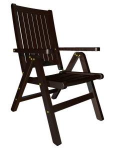 Кресло складное Fronto Diva сосна горький шоколад Фото 1