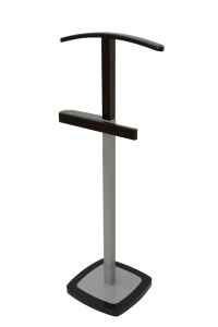 Костюмная вешалка Мебелик Босс 7 металл, массив бука темно-коричневый Фото 1