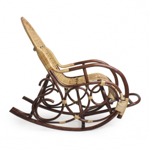 Кресло-качалка плетеное IM-Design Ведуга ивовая лоза орех Фото 2