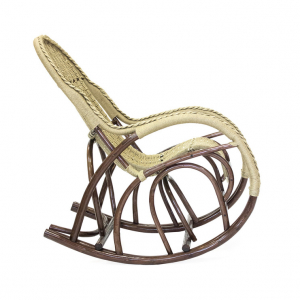 Кресло-качалка плетеное IM-Design Красавица люкс ивовая лоза Фото 2