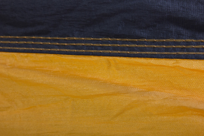 Гамак одноместный туристический IM-Design Voyager парашютный шелк оранжевый Фото 6