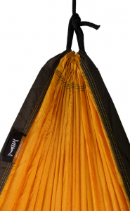Гамак одноместный туристический IM-Design Voyager парашютный шелк оранжевый Фото 2