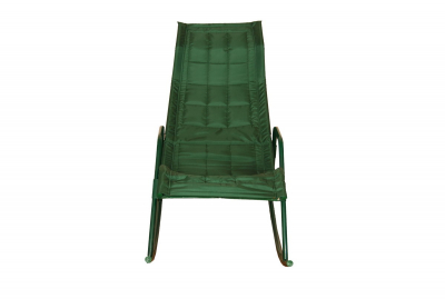 Кресло-качалка складное IM-Design Нароч сталь, ткань Фото 1