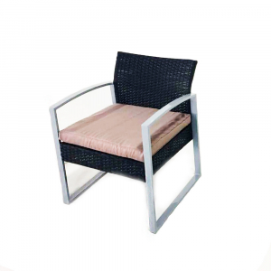 Комплект плетеной мебели KVIMOL КМ-0314 сталь, искусственный ротанг черный, бежевый Фото 8