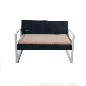 Комплект плетеной мебели KVIMOL КМ-0314 сталь, искусственный ротанг черный, бежевый Фото 7