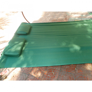 Шезлонг кровать с навесом KVIMOL КМ-080 сталь, полиэстер зеленый Фото 7