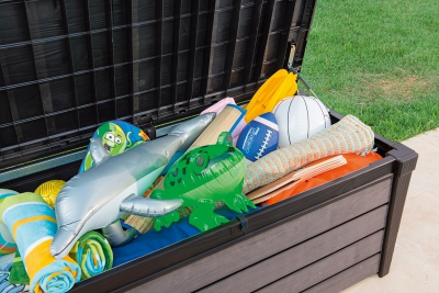 Сундук пластиковый Keter Brushwood Storage Box полипропилен коричневый Фото 4