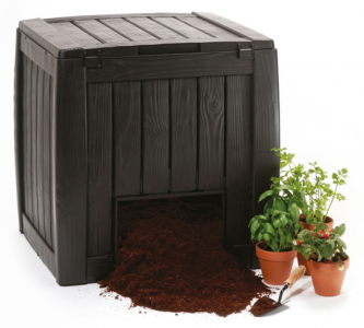 Компостер Keter Deco Composter  полипропилен коричневый Фото 2