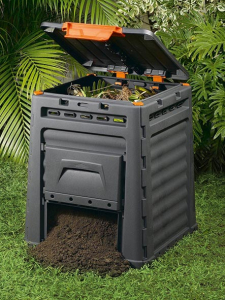 Компостер Keter Eco Composter полипропилен черный Фото 5