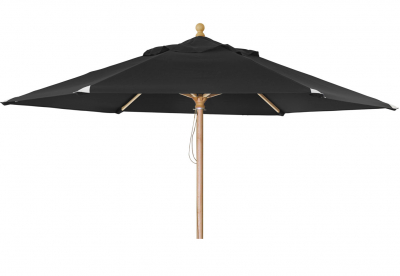 Зонт профессиональный BraFab Reggio дерево, полиэстер черный Фото 1