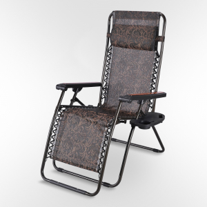 Кресло-шезлонг Afina CHO-137-12B текстилен, сталь рисунок Фото 2