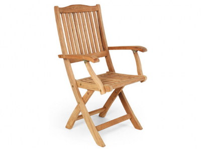 Кресло деревянное складное Filippa BraFab Filippa тик натуральный Фото 1