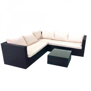 Комплект плетеной мебели KVIMOL KM-0310 искусственный ротанг коричневый, бежевый Фото 1