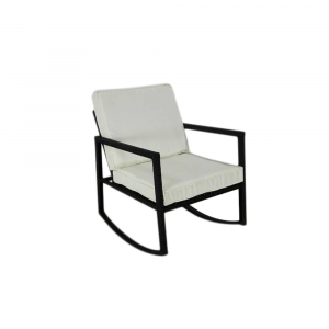 Комплект плетеной мебели KVIMOL КМ-0320 металл, искусственный ротанг черный, бежевый Фото 3