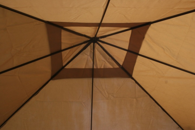 Садовый шатер KingGarden KG004 сталь, полиэстер бежевый Фото 8