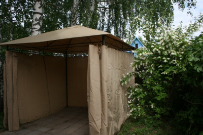 Садовый шатер KingGarden KG004 сталь, полиэстер бежевый Фото 5