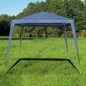 Садовый шатер Afina AFM-1022B Blue (3х3/2.4х2.4) сталь, полипропиленовая ткань синий Фото 1