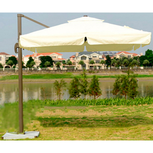 Зонт квадратный садовый Antar алюминий, полиэстер бежевый Фото 4