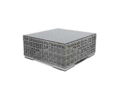Комплект модульной плетеной мебели 4SIS Канти алюминий, искусственный ротанг светло-серый Фото 10