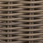 Диван плетеный двухместный 4SIS Римини алюминий, искусственный ротанг, ткань серо-коричневый Фото 9