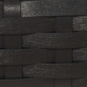 Журнальный столик плетеный 4SIS Капри алюминий, искусственный ротанг черный Фото 4