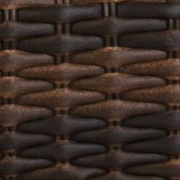 Стол плетеный кофейный 4SIS Нола тик, алюминий, искусственный ротанг темно-коричневый Фото 3