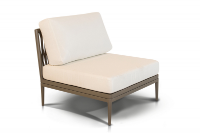 Комплект мебели 4SIS Касабланка алюминий, стекло, ткань серо-коричневый Фото 24