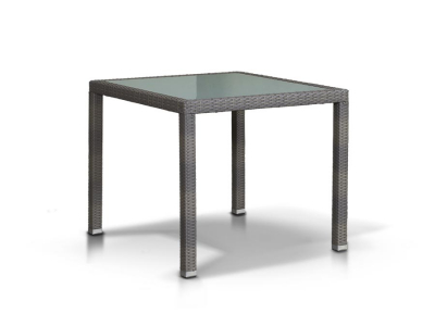 Комплект плетеной мебели 4SIS Бари алюминий, искусственный ротанг серо-коричневый Фото 3
