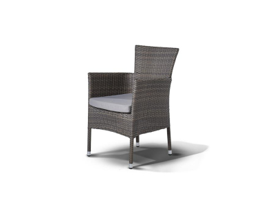Комплект плетеной мебели 4SIS Компания алюминий, искусственный ротанг серо-коричневый Фото 2