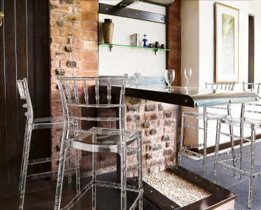 Стул прозрачный барный Siesta Contract Chiavari Bar 75 поликарбонат прозрачный Фото 6