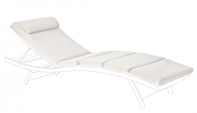Подушка для шезлонга Garden Relax Clipper полиэстер белый Фото 1