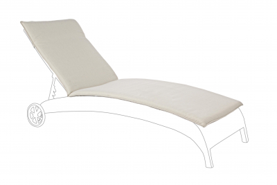 Подушка для шезлонга Garden Relax Cushion полиэстер натуральный Фото 1