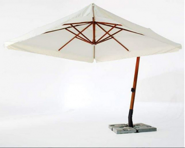 Зонт профессиональный 4SIS Корсика дерево/ткань бежевый Фото 7