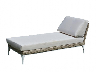 Комплект плетеной мебели Skyline Design Brafta алюминий, искусственный ротанг, sunbrella белый, бежевый Фото 6