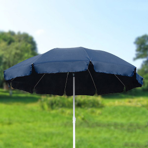 Садовый зонт D_P сталь, полиэстер синий Фото 3