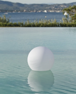 Светильник плавающий G-Luciana Globe-M полиэтилен матовый белый Фото 8