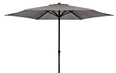 Зонт садовый D_P Basic Lift II алюминий/полиэстер темно-серый Фото 1