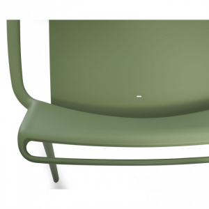 Кресло пластиковое PEDRALI Ara Lounge стеклопластик зеленый Фото 7