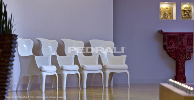 Кресло пластиковое PEDRALI Pasha пластик белый Фото 16