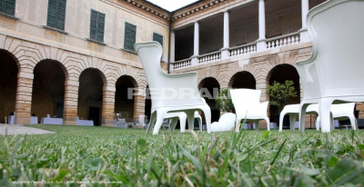 Кресло пластиковое PEDRALI Pasha пластик белый Фото 17