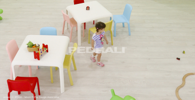 Стул пластиковый детский PEDRALI Snow Junior стеклопластик красный Фото 28